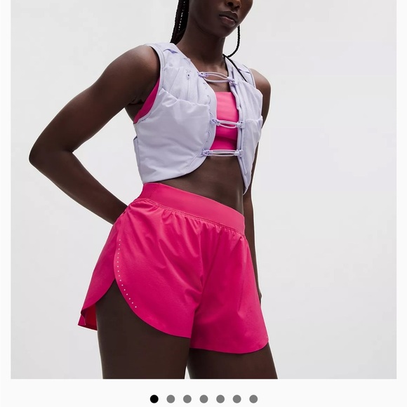 Lululemon Athletica Pink Athletic Shorts for Active Comfort - Picture 1 of 3